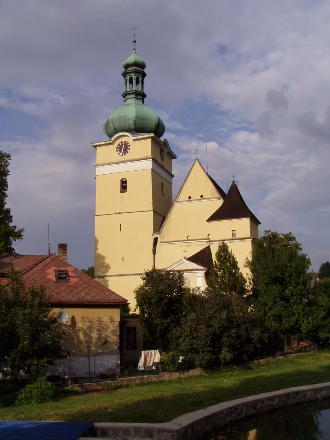 Dnešní pohled – Kostel svatého Prokopa (Přepychy)