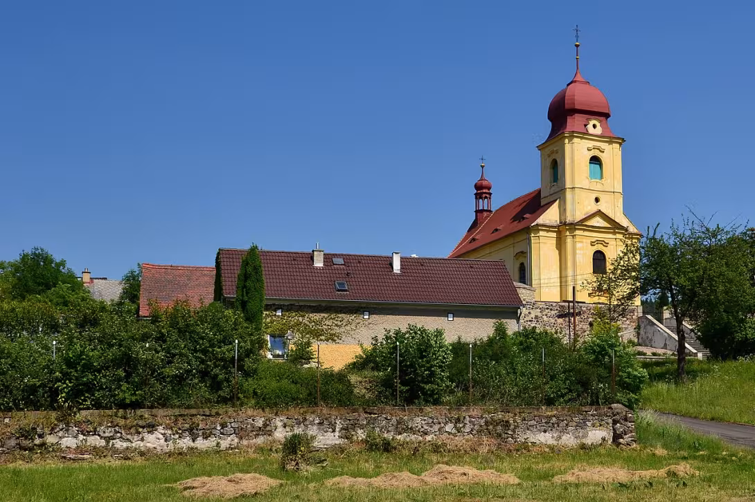 Dnešní pohled – Kostel svatého Prokopa (Mukov)