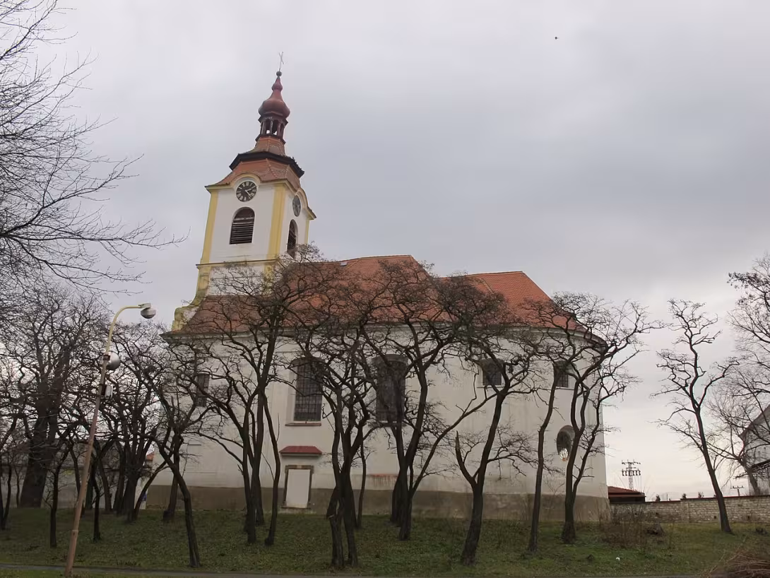 Dnešní pohled – Kostel svatého Prokopa (Blažim)