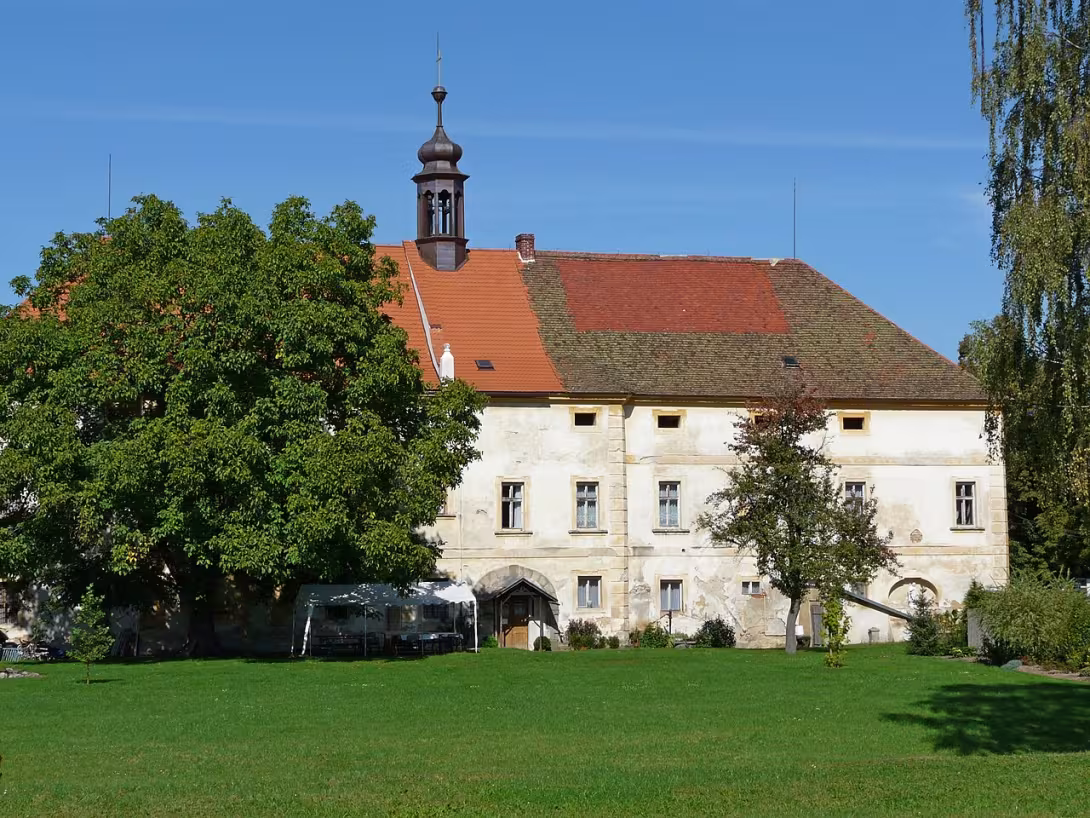 Dnešní pohled – Kostel svatého Prokopa (Štěnovice)