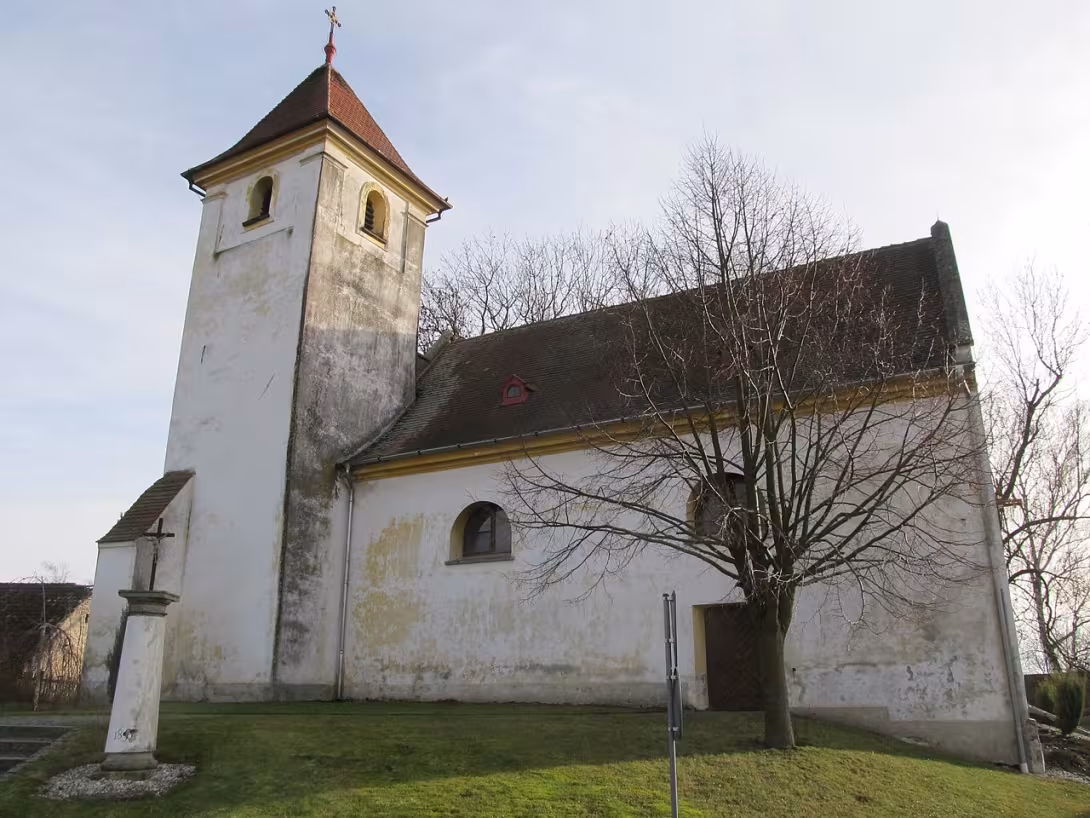 Dnešní pohled – Kostel svatého Prokopa (Běhařov)