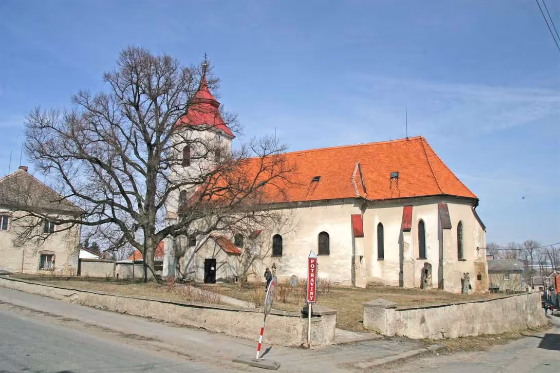 Dnešní pohled – Kostel svatého Prokopa (Žiželice)