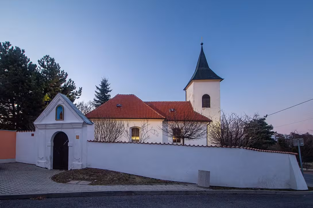 Dnešní pohled – Kostel svatého Prokopa v Hrnčířích