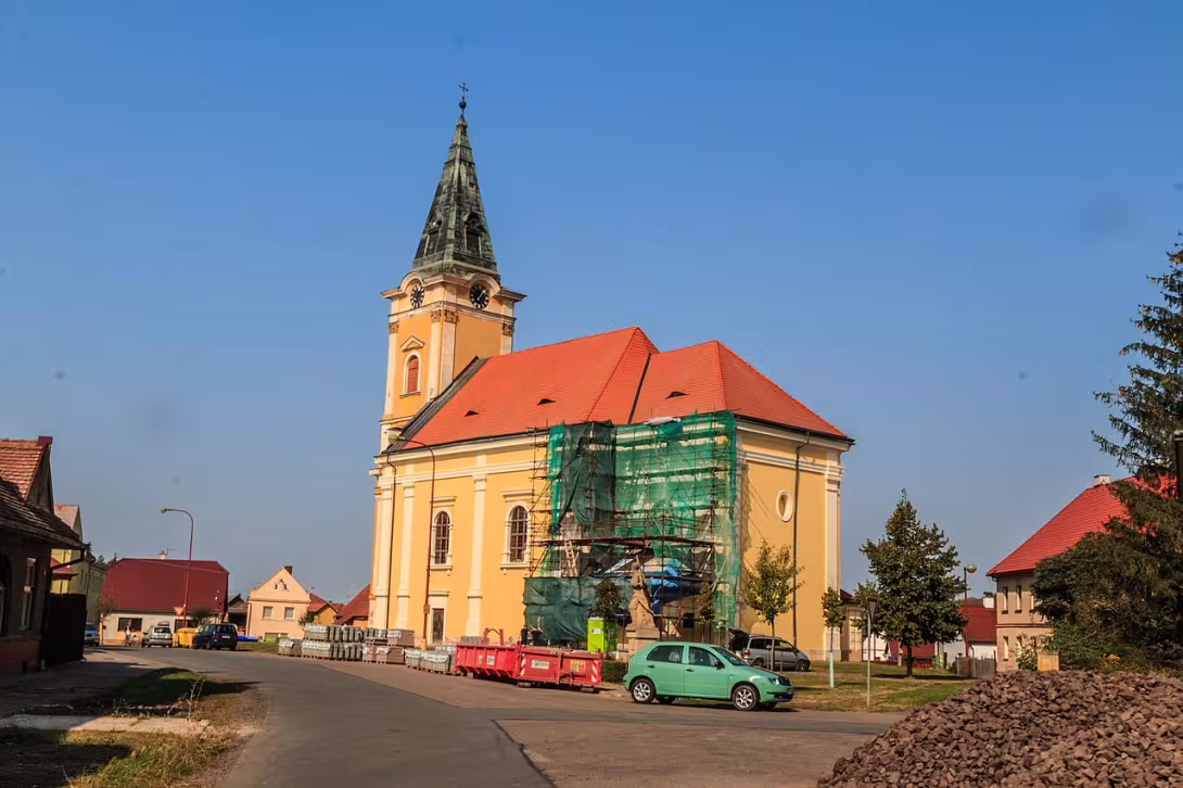 Heutige Ansicht – Kostel svatého Stanislava (Smidary)