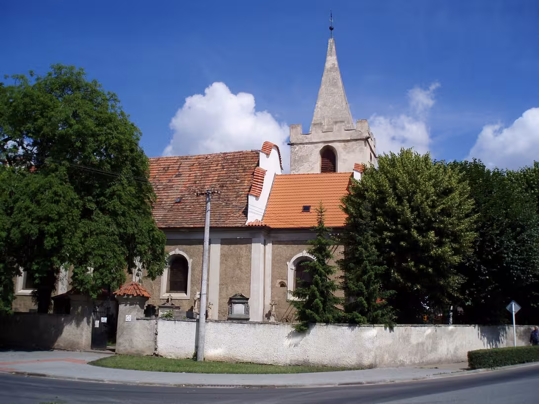 Heutige Ansicht – Kostel svatého Vavřince (Opatovice nad Labem)