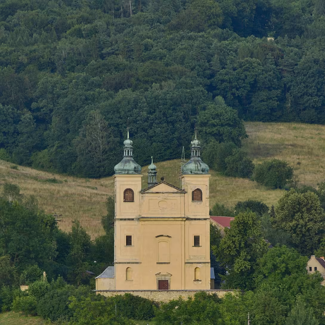 Today's view – Kostel svatého Vavřince (Děčín XXXIII-Nebočady)