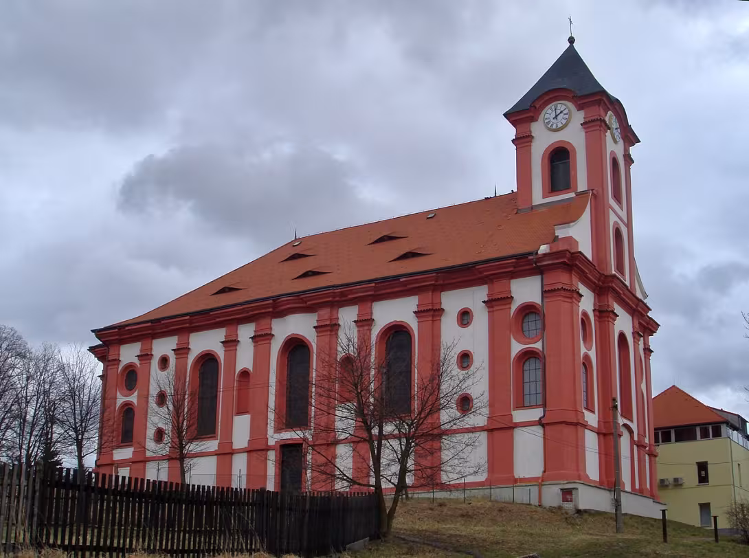 Dnešní pohled – Kostel svatého Vavřince (Chodov)