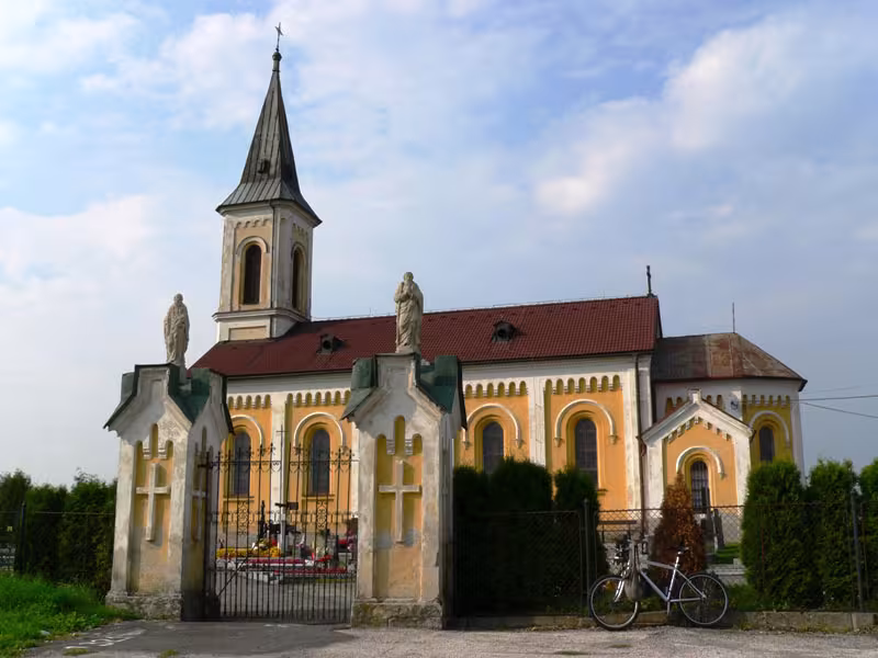 Dnešní pohled – Kostel svatého Vavřince (Těrlicko)