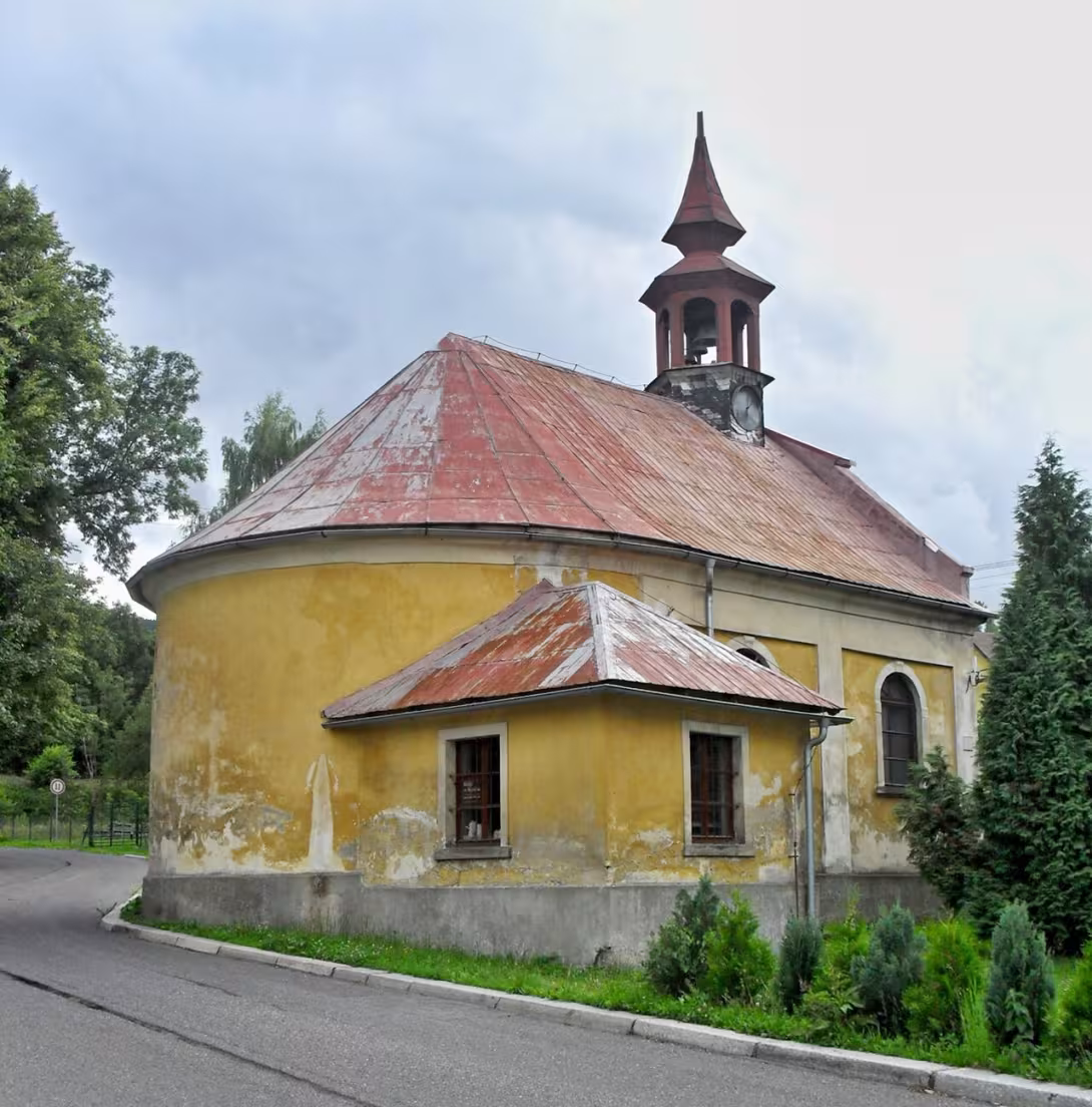 Dnešní pohled – Kostel svatého Vojtěcha (Liberec)