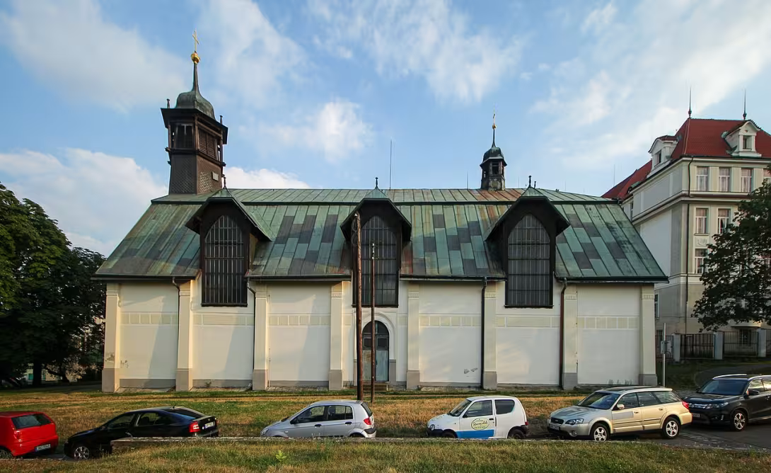 Dzisiejszy widok – Kostel svatého Vojtěcha v Libni