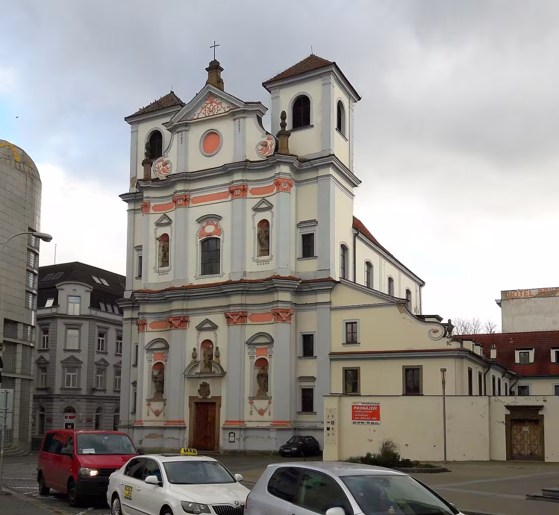Dnešní pohled – Kostel svatého Vojtěcha v Ústí nad Labem