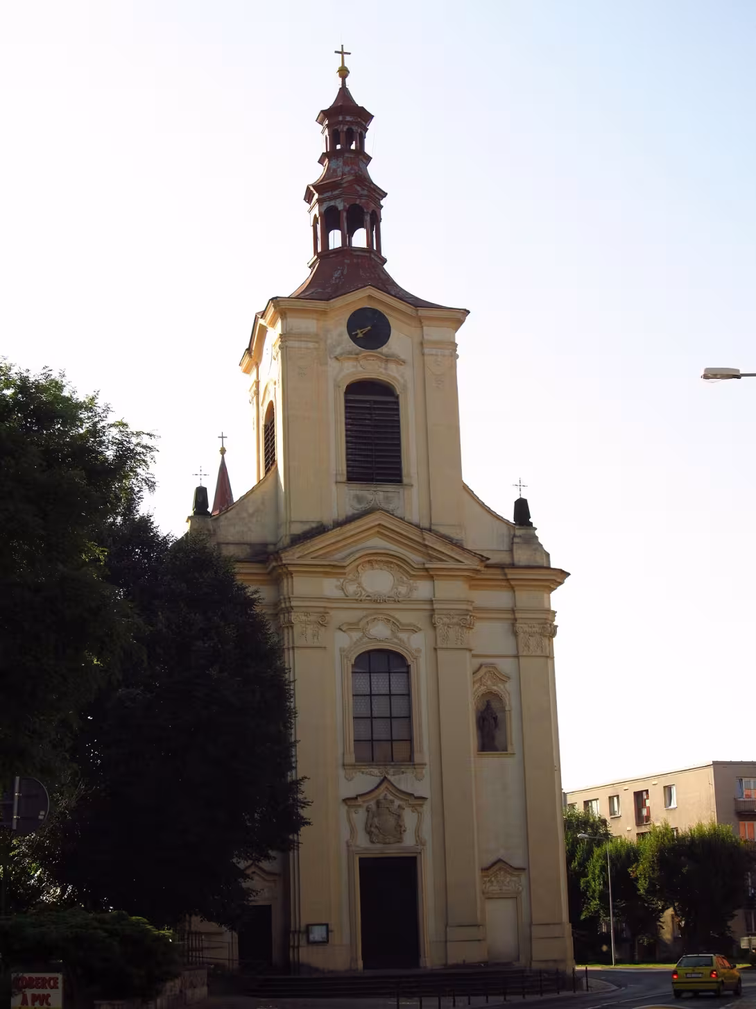 Dnešní pohled – Kostel svatého Václava (Lovosice)
