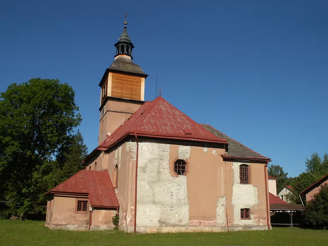 Dnešní pohled – Kostel svatého Václava (Horní Staré Město)