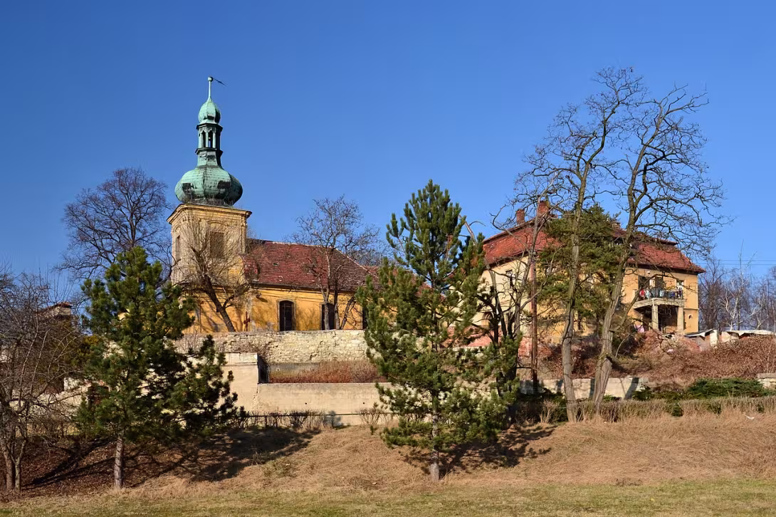 Dnešní pohled – Kostel svatého Václava (Staňkovice)