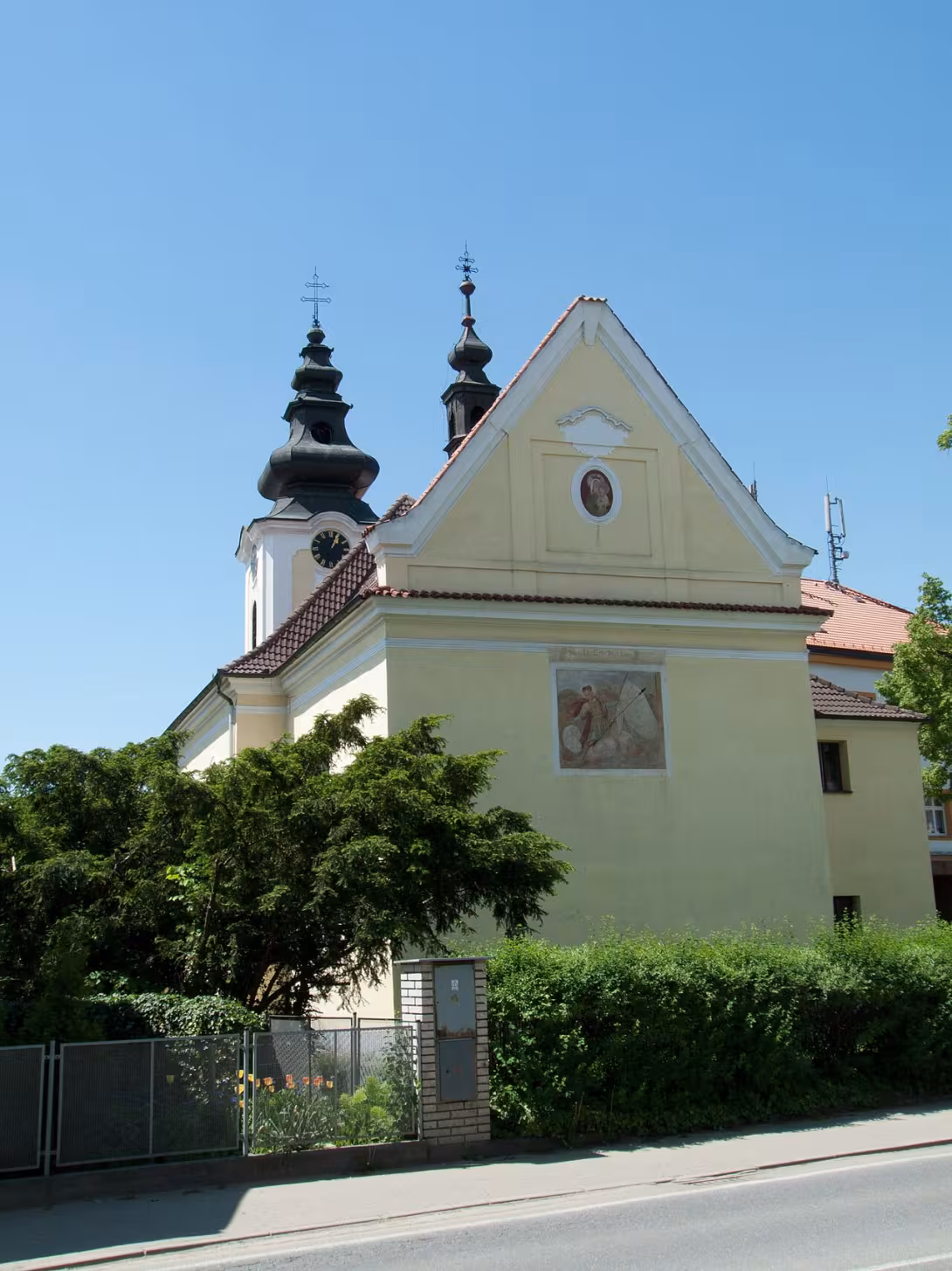 Heutige Ansicht – Kostel svatého Václava (Planá nad Lužnicí)