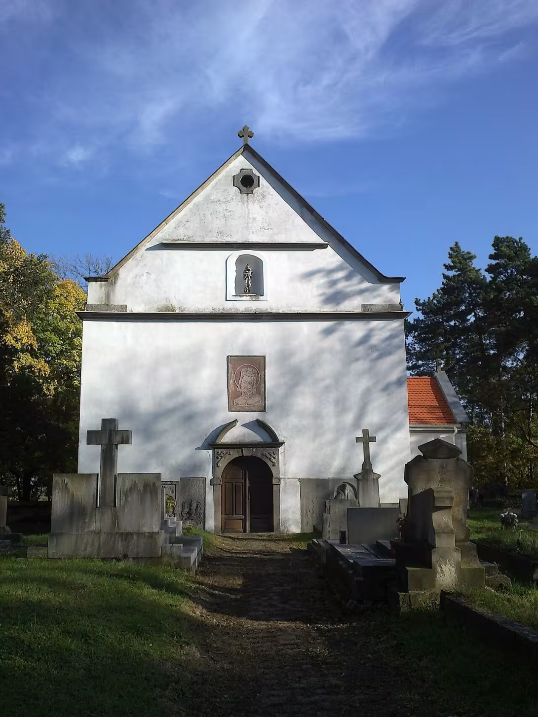 Dnešní pohled – Kostel svatého Václava na Chloumku