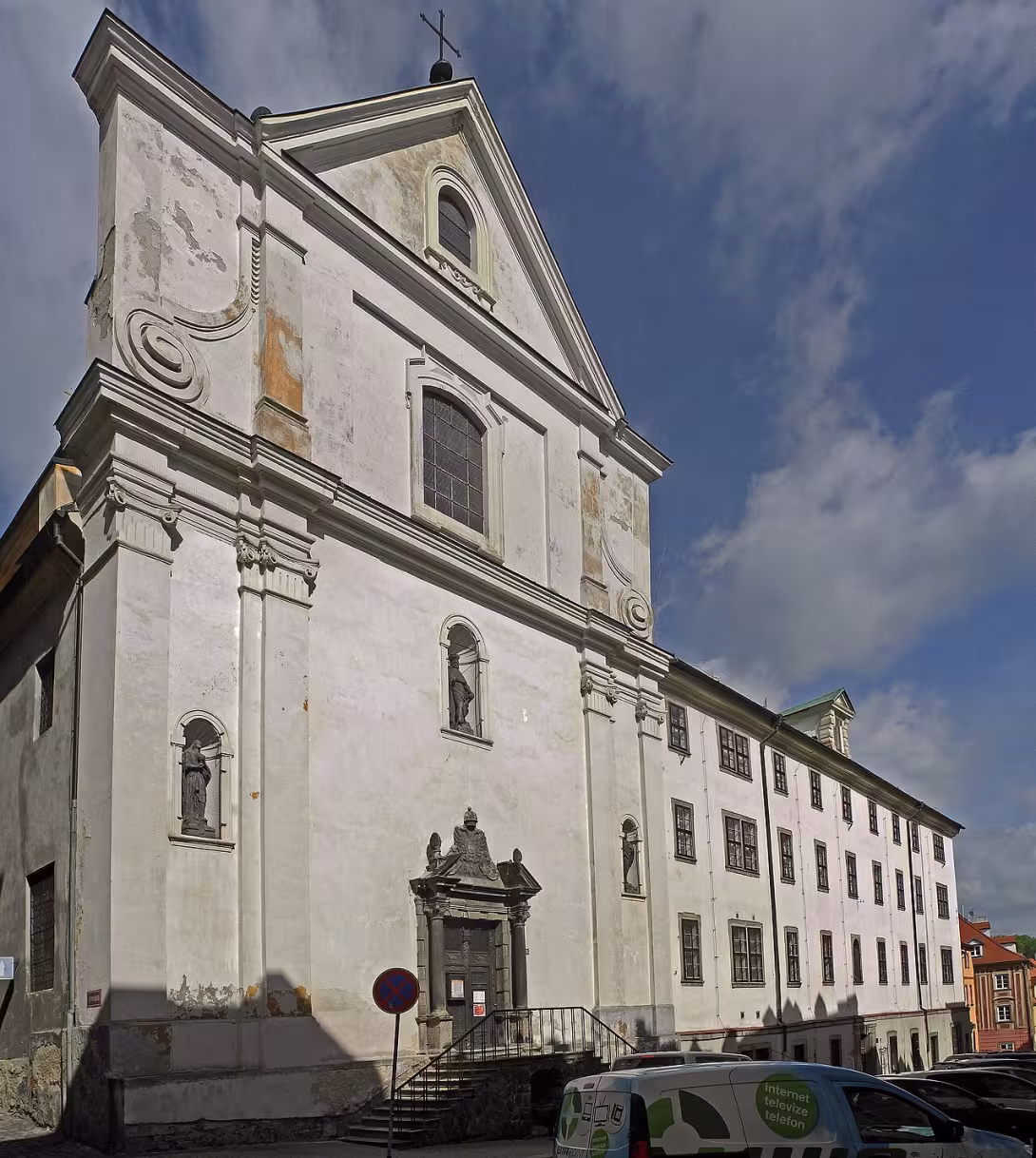 Dnešní pohled – Kostel svatého Václava v Chebu