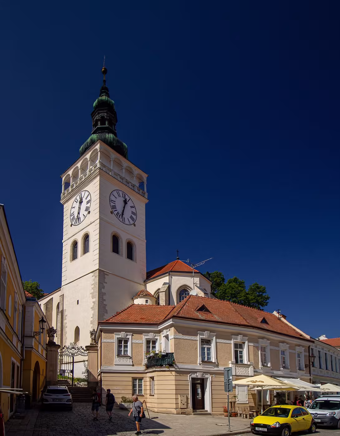 Dnešní pohled – Kostel svatého Václava v Mikulově