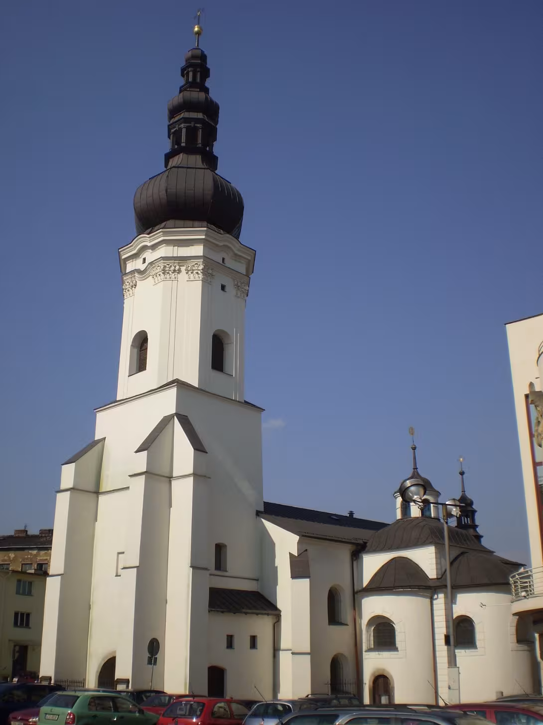 Dnešný pohľad – Kostel svatého Václava v Ostravě