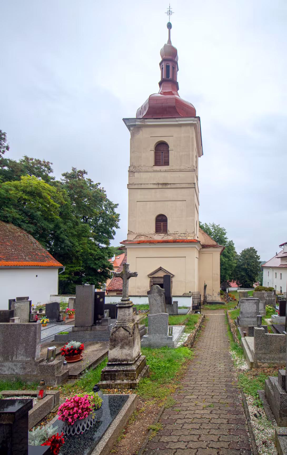 Heutige Ansicht – Kostel svatého Václava v Třebívlicích