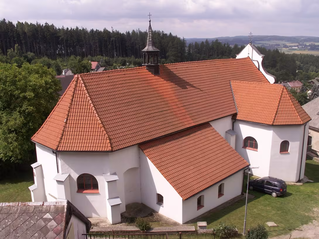 Dnešní pohled – Kostel svatého Víta (Lipnice nad Sázavou)