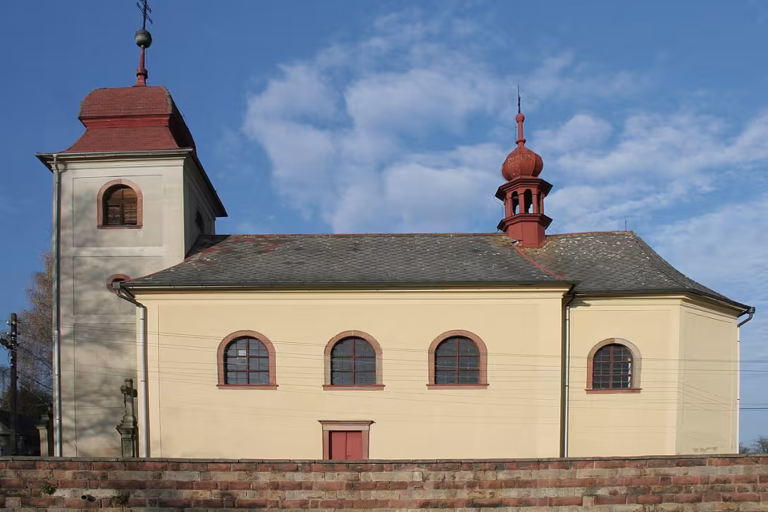 Dnešní pohled – Kostel svatého Víta (Borovnice)