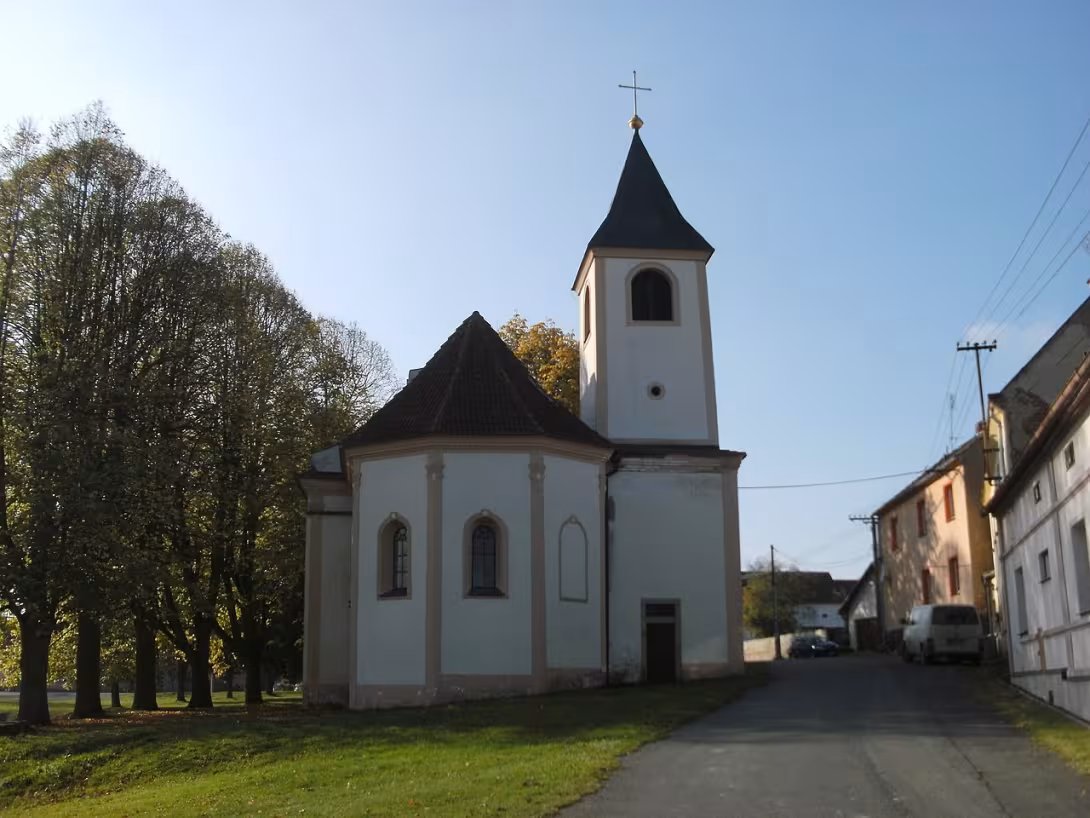 Heutige Ansicht – Kostel svatého Víta (Mírkov)