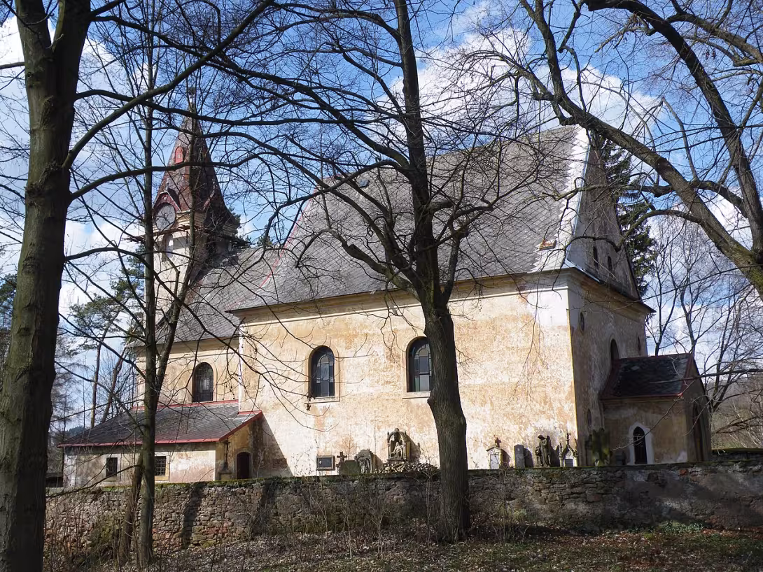 Heutige Ansicht – Kostel svatého Šimona a Judy (Starý Rokytník)