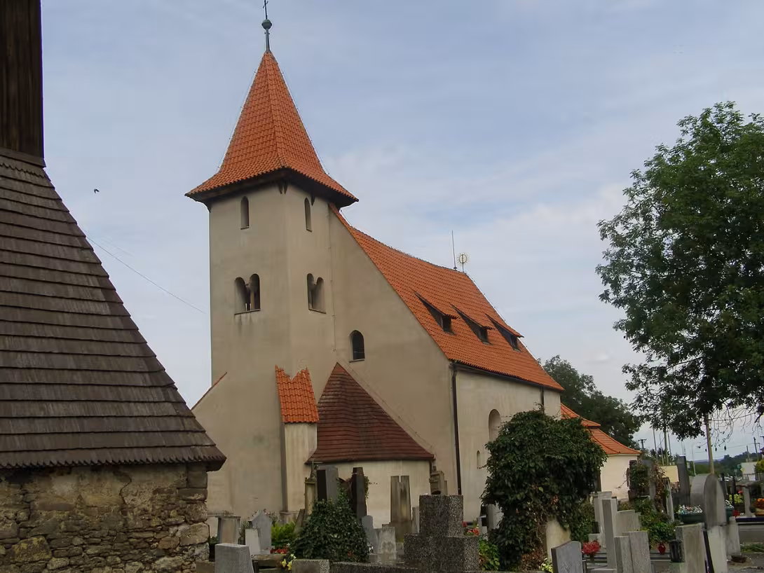 Today's view – Kostel svatého Štěpána (Malín)