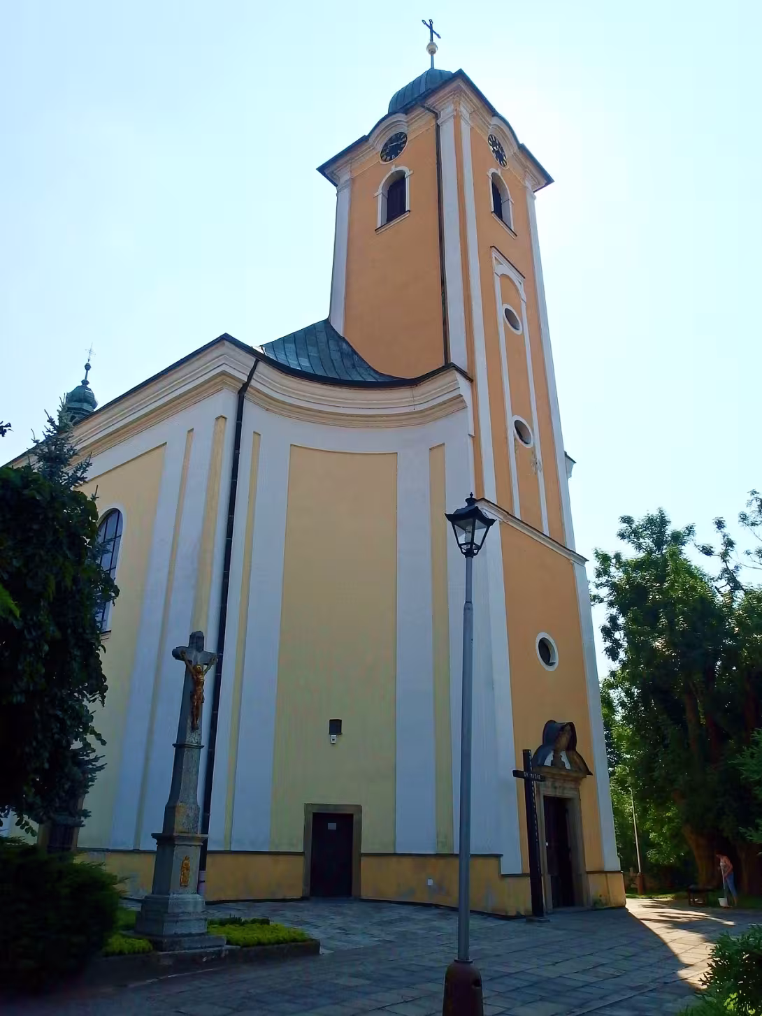 Dnešní pohled – Kostel svatých Petra a Pavla (Kelč)
