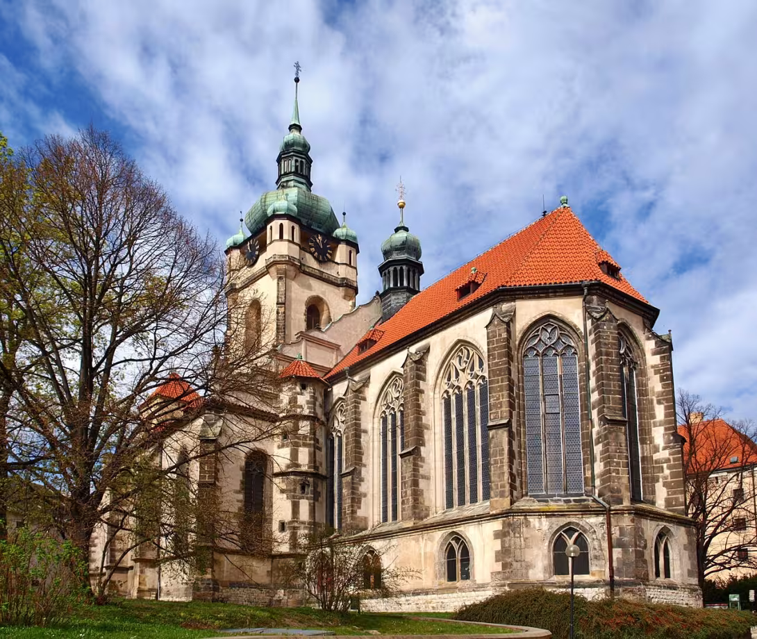 Heutige Ansicht – Kostel svatých Petra a Pavla v Mělníku