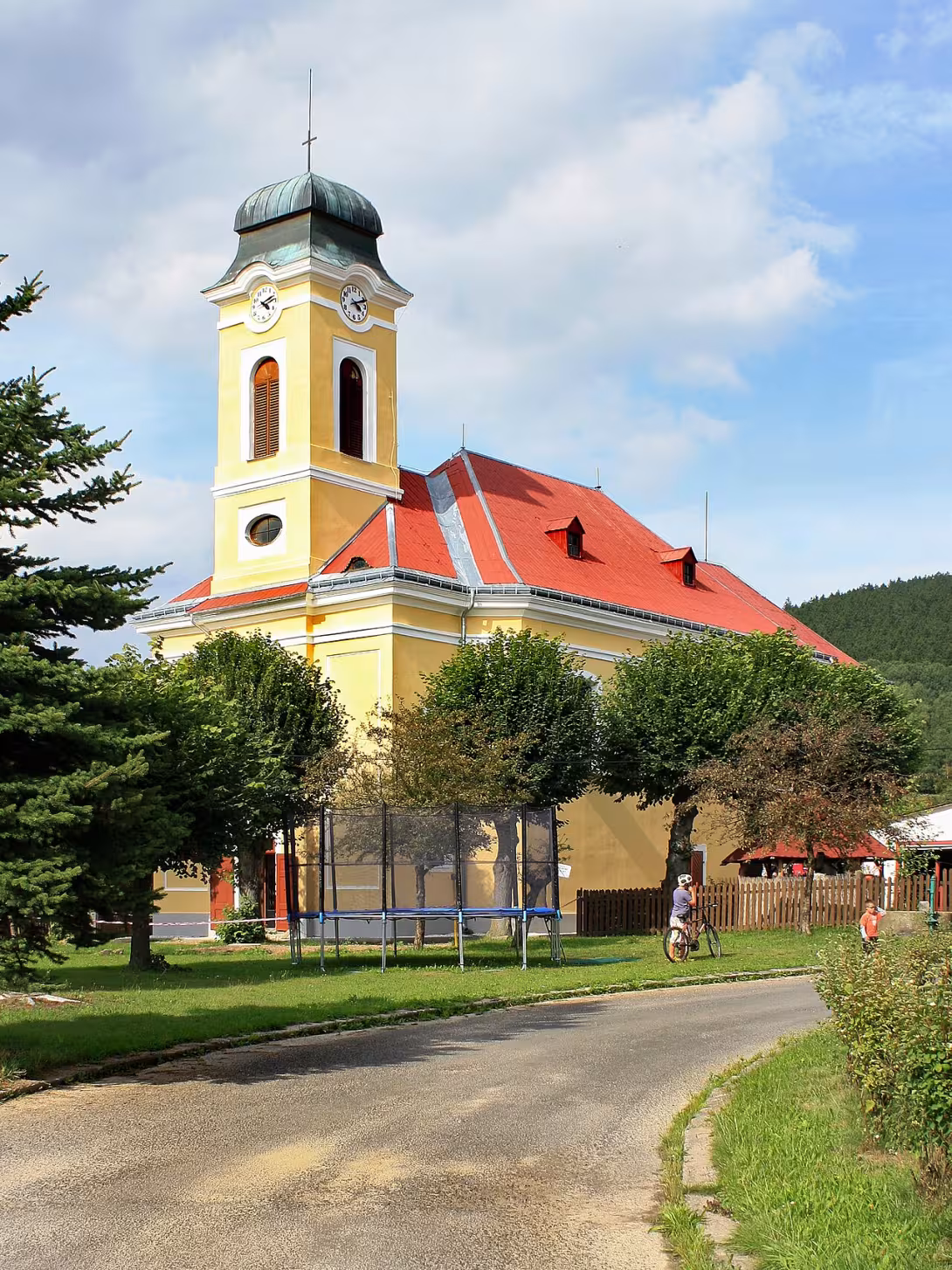Dnešní pohled – Kostel svatých Šimona a Judy (Milíkov)