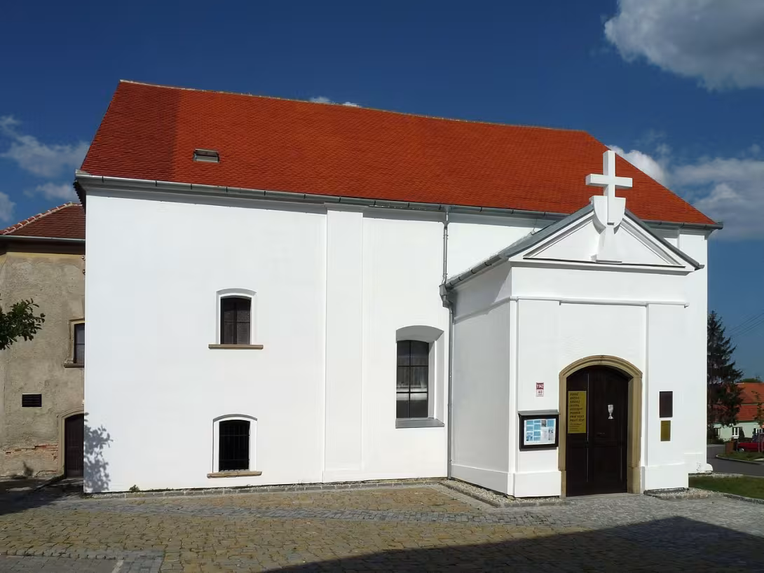 Heutige Ansicht – Synagoga v Rousínově