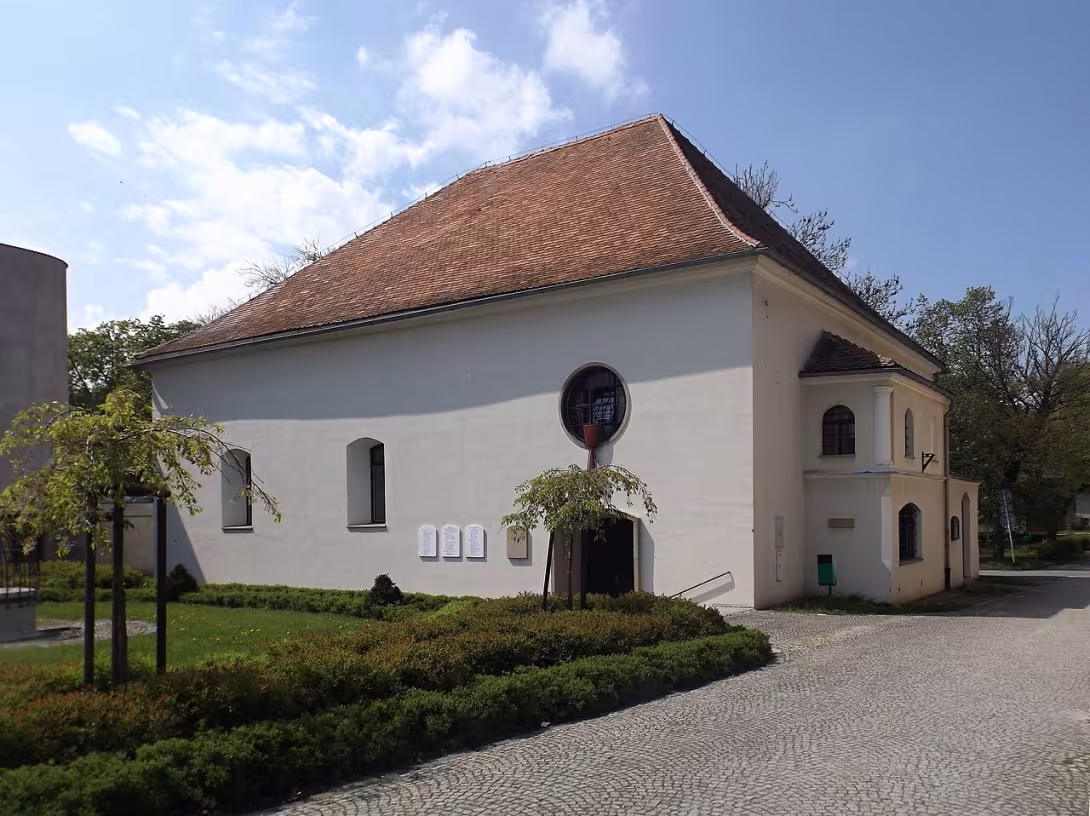 Dzisiejszy widok – bývalá synagoga v Kojetíně