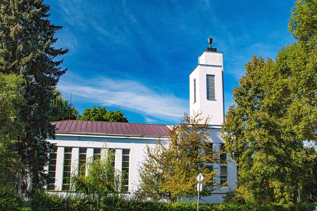 Dnešní pohled – evangelický kostel (Boskovice)