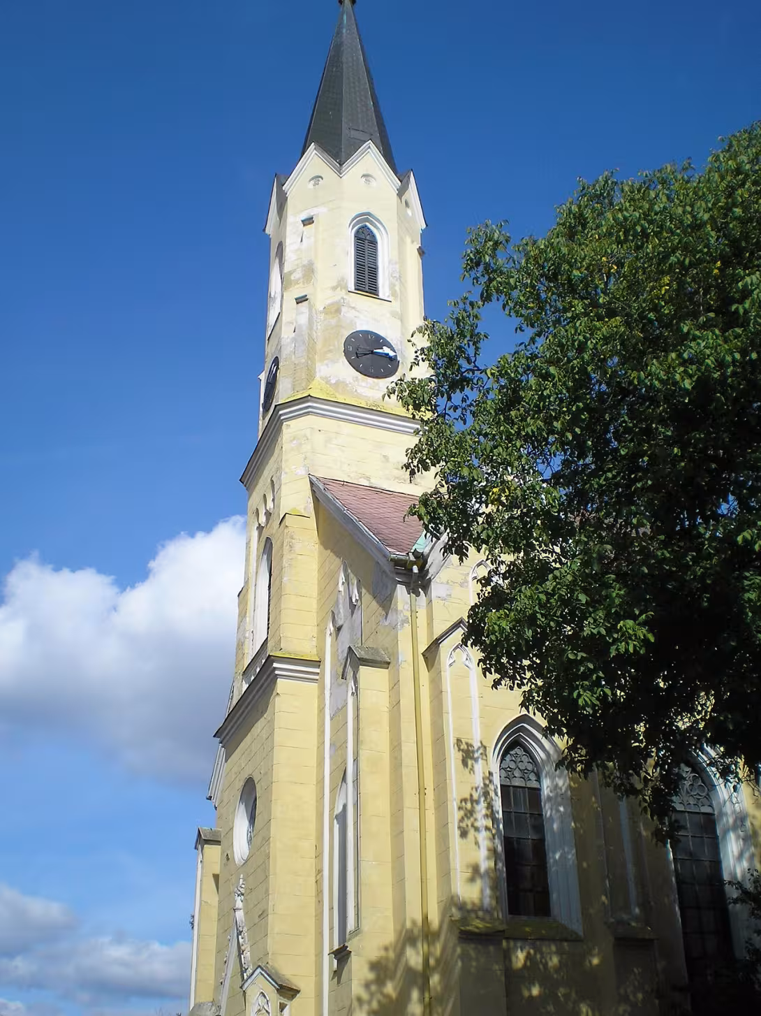 Dnešní pohled – evangelický kostel Chrám pokoje