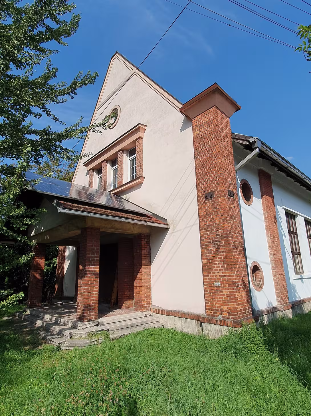 Dzisiejszy widok – evangelický kostel v Bašce