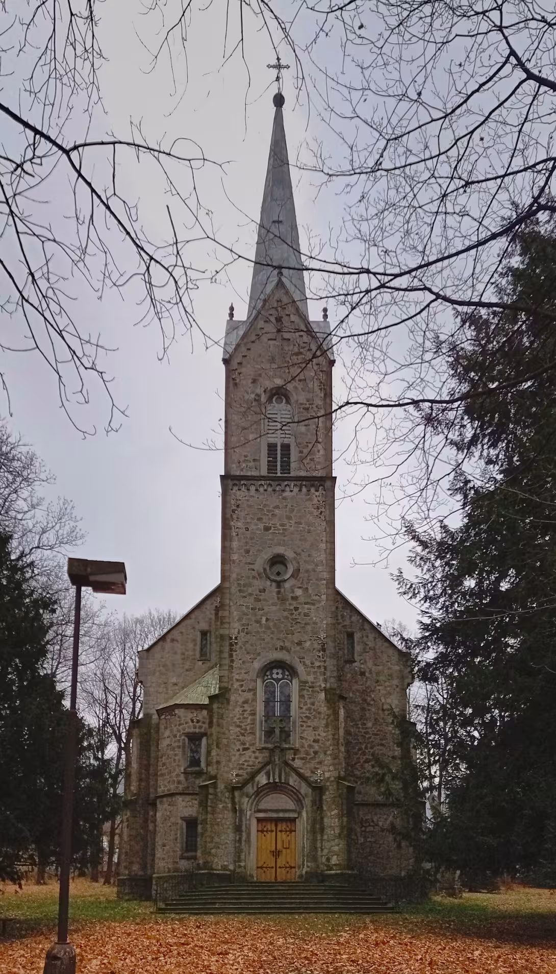 Dnešní pohled – evangelický kostel v Jeseníku