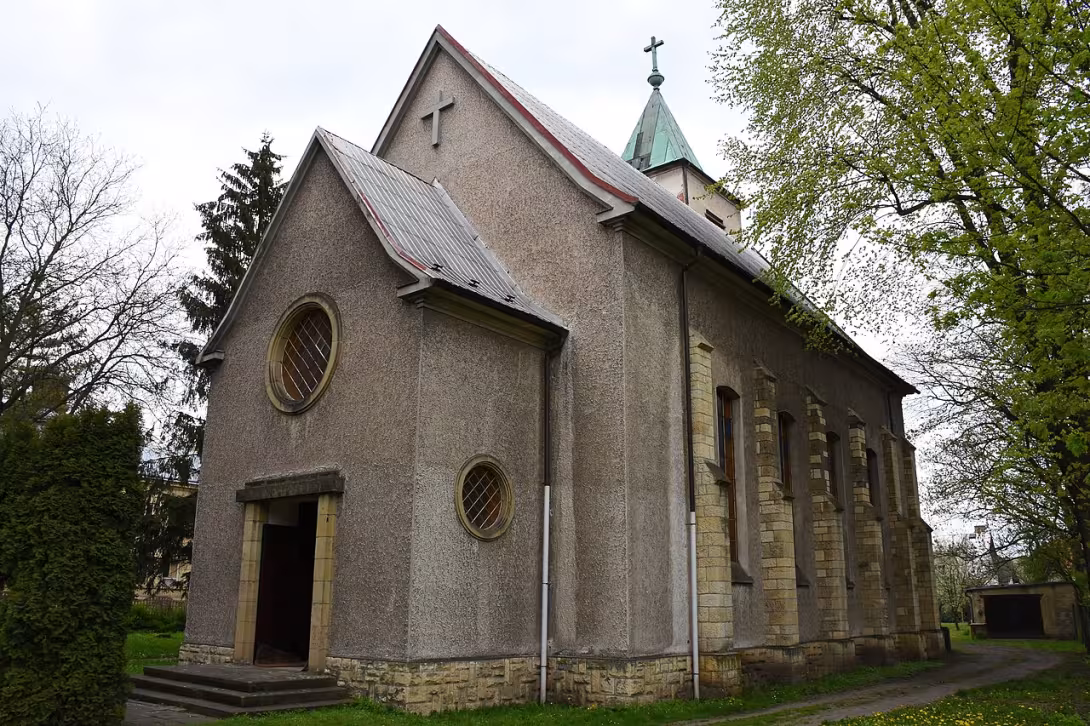 Dnešní pohled – evangelický kostel v Moravské Třebové