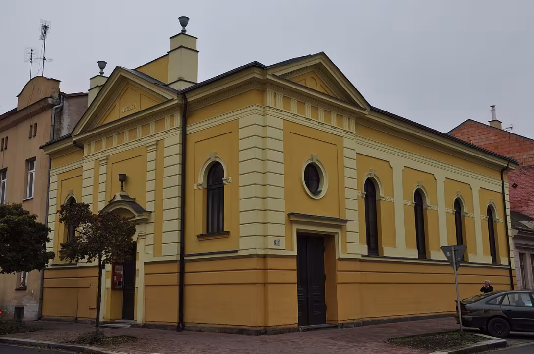 Dnešní pohled – evangelický kostel v Pardubicích