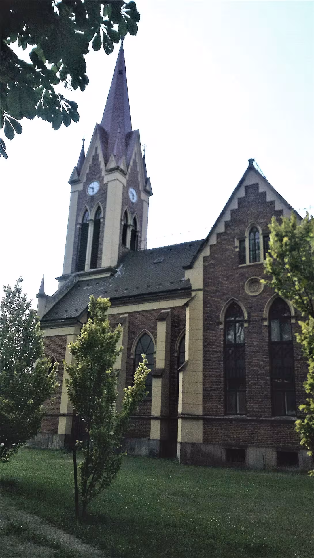 Dzisiejszy widok – husitský kostel v Zábřehu na Moravě