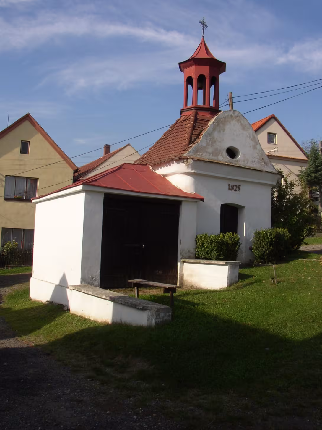 Dnešní pohled – kaple (Chrašťany)
