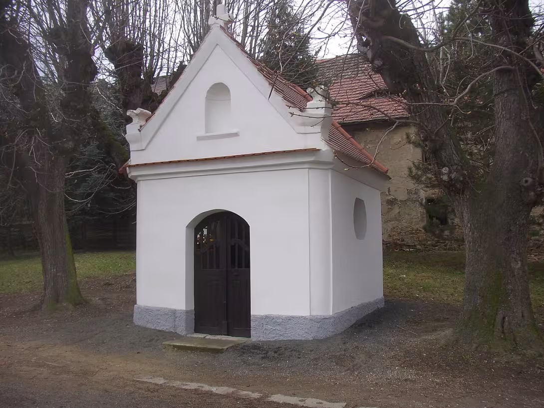 Dnešní pohled – kaple (Březno)