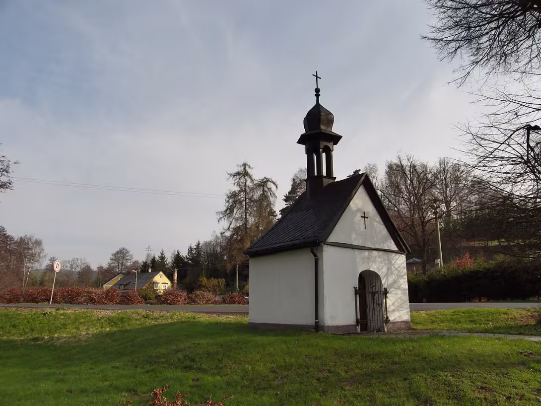 Dnešní pohled – kaple (Nivy)
