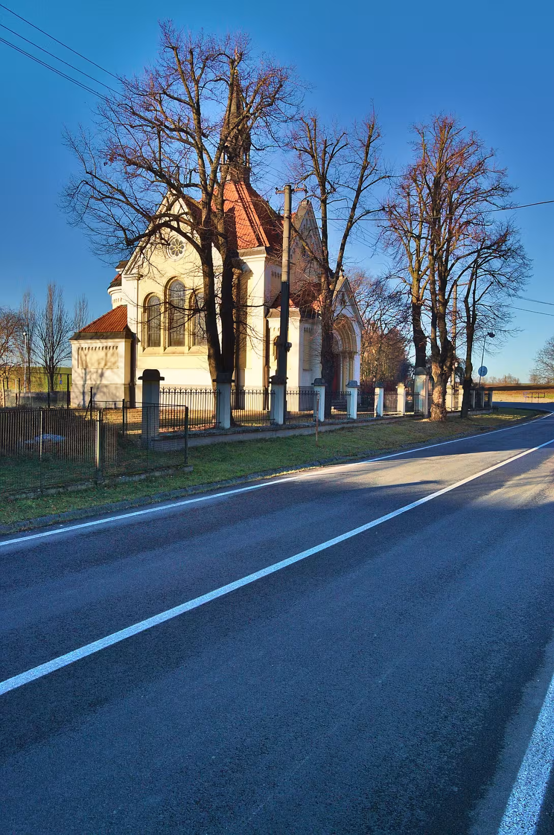 Dnešní pohled – kaple Božského Srdce Páně (Olomouc)