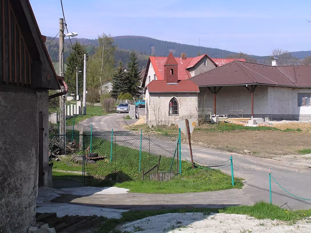 Dnešný pohľad – kaple Božího milosrdenství (Šimonovice)