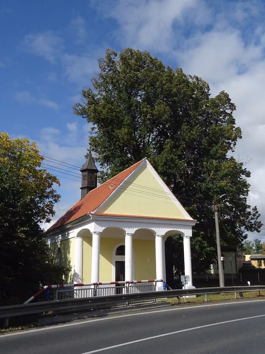 Heutige Ansicht – kaple Narození Panny Marie (Borovy)