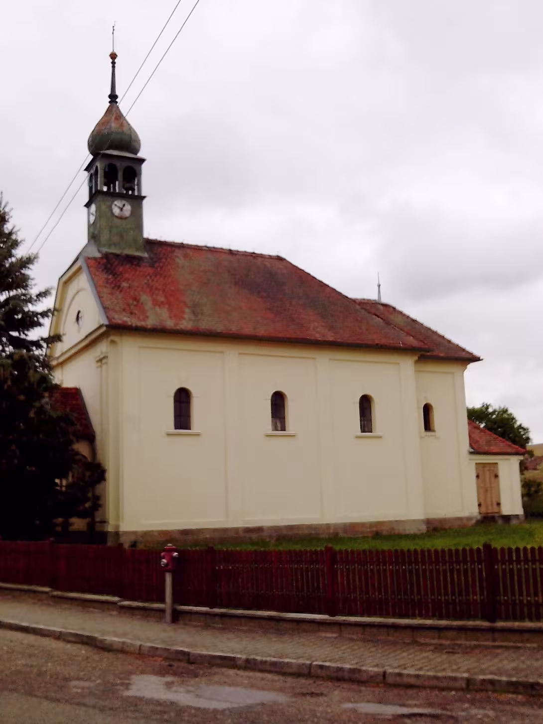 Dnešní pohled – kaple Narození svatého Jana Křtitele (Výrava)