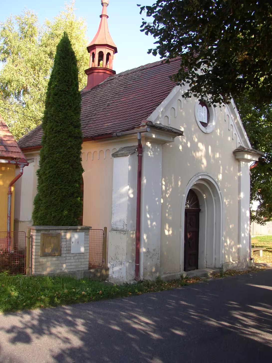 Dnešní pohled – kaple Navštívení Panny Marie (Teplá)