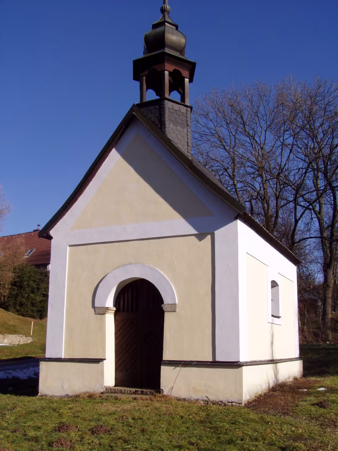 Dnešní pohled – kaple Nejsvětější Trojice (Kohoutov)